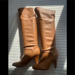 Victoria Secret knee high leather boots
